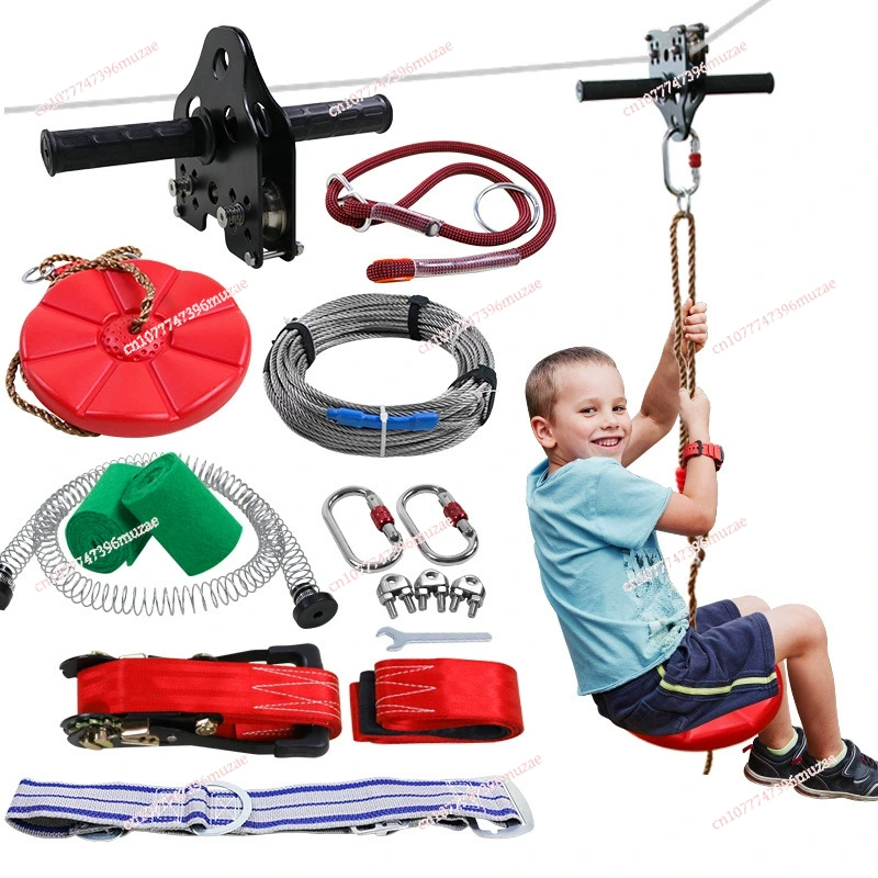 Outdoor Adventure Ziplines & Waterfall Puerto Vallarta - 어린이용 지퍼라인 키트, 스틸 케이블 핸드헬드