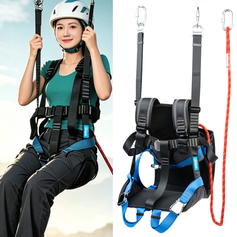 Outdoor Adventure Ziplines & Waterfall Puerto Vallarta - 야외 고고도 짚라인 안전 시트, 패러글라이더