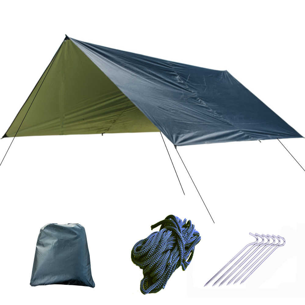 초경량 정원용 캐노피 차양 그늘막, 3x3m, 방수 천 - Hammock Rain Tarp 리뷰 및 가격