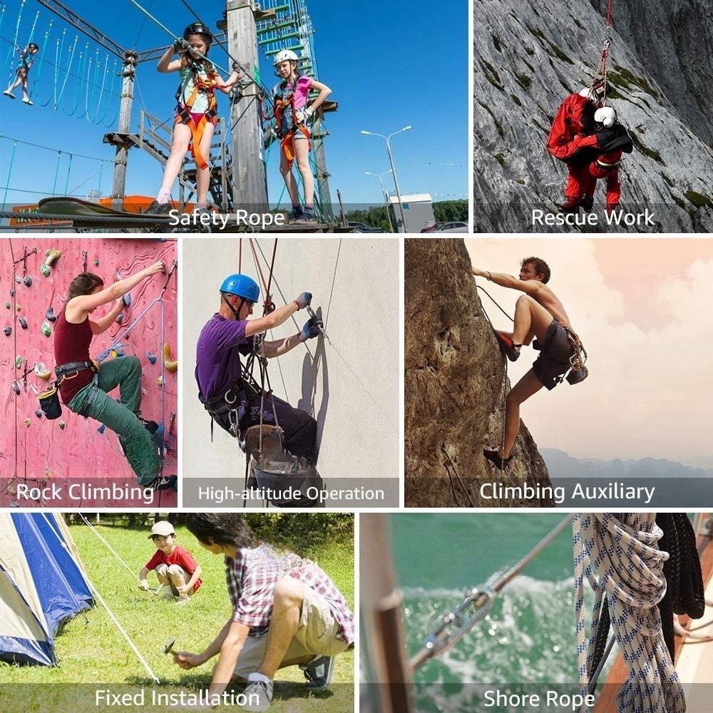 도구용 두꺼운 10mm 안전 로프(스테이틱) 2개의 스 - Rope Climbing Static 리뷰 및 가격