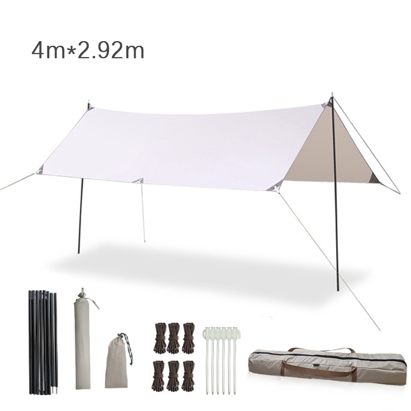 400*292cm 해먹 레인 플라이 캠핑 타프(폴대 포 - Hammock Rain Tarp 리뷰 및 가격